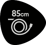 Oznaka z 85cm in risbo cevi.