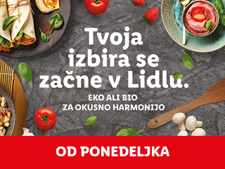 Tvoja izbira se začne v Lidlu.