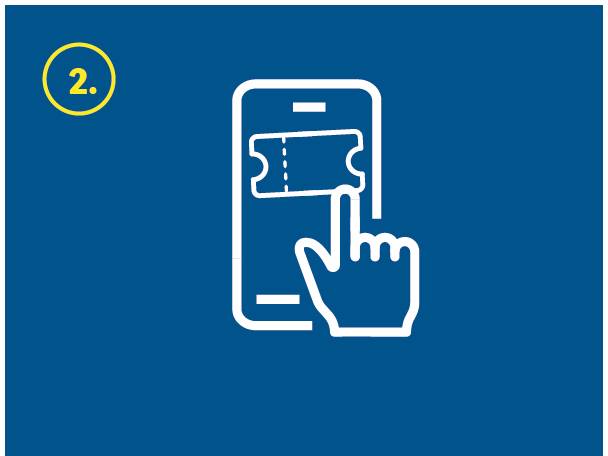 Nakup vstopnic preko mobilnega telefona.