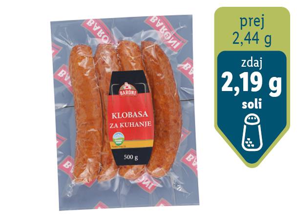 Klobasa za kuhanje