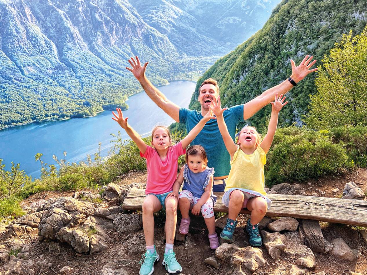 Prelep izlet nad Bohinjsko jezero