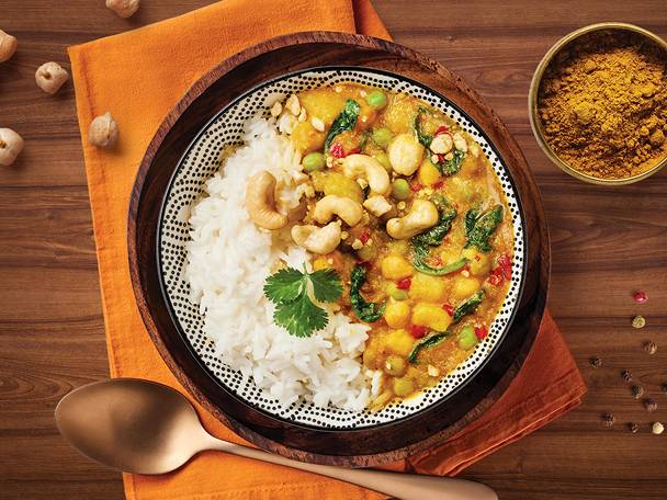 Curry z zelenjavo
