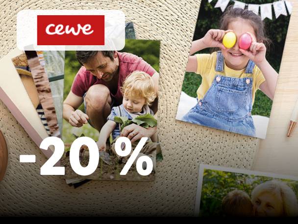 Fotografije z družinskimi motivi in 20% popustom.