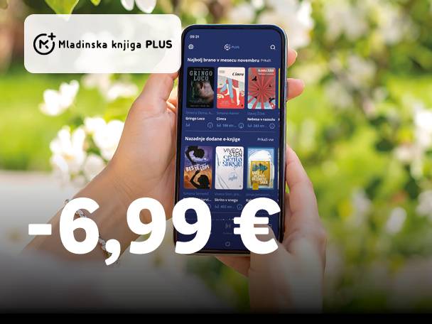 Mobilna aplikacija za e-knjige z naslovnico 'Gringo Loco' in ceno -6,99 €.