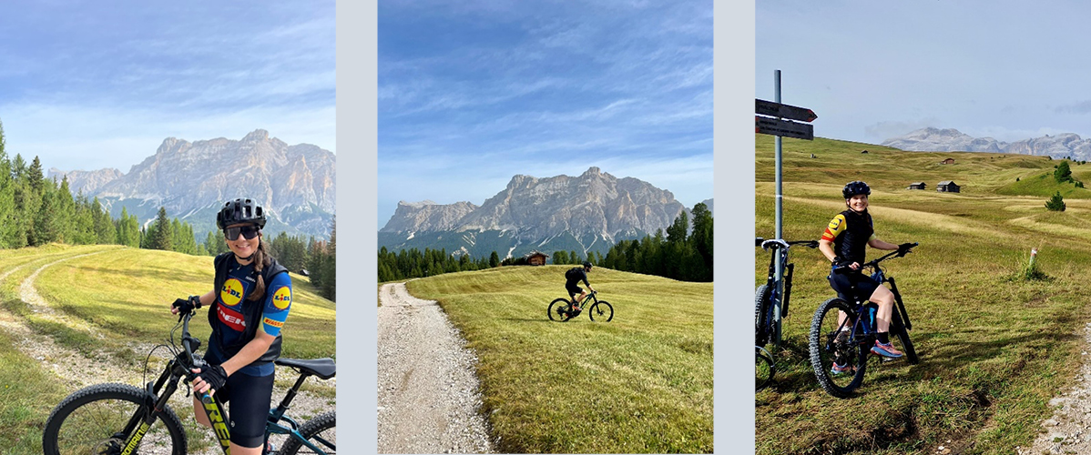 Gorsko kolesarjenje v Dolomitih: električna kolesa in osupljivi razgledi.