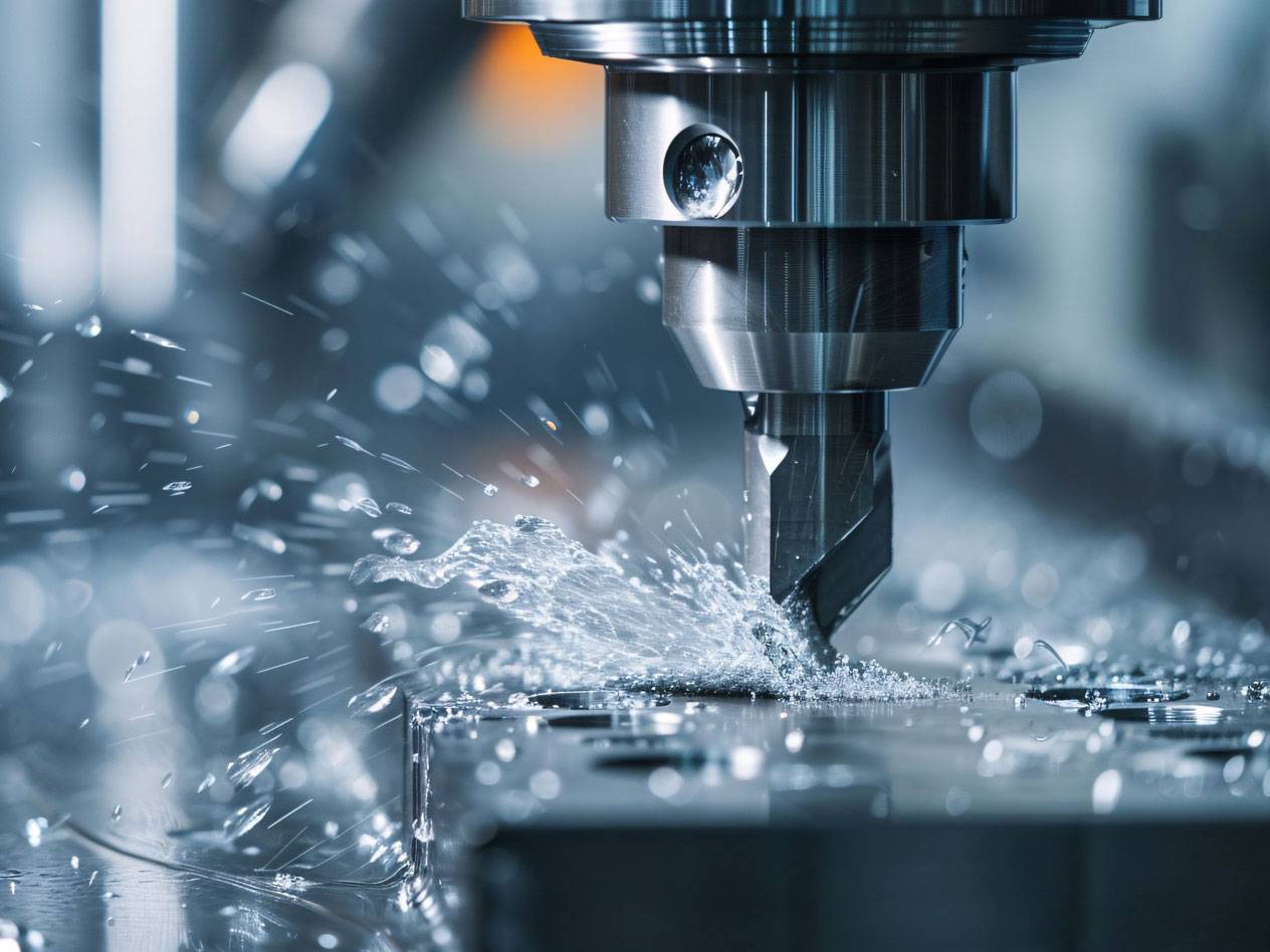 CNC obdelava kovin.