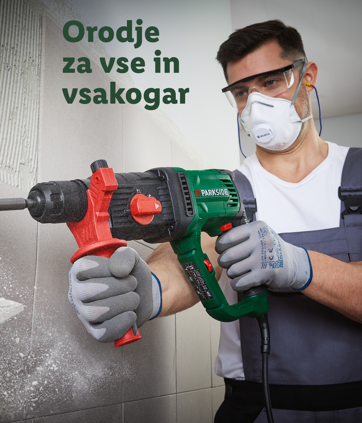 Imaš v načrtu projekt? V PARKSIDE ponudbi boš našel orodje, ki ga potrebuješ. Zmogljivo, cenovno dostopno in vsestransko uporabno. 