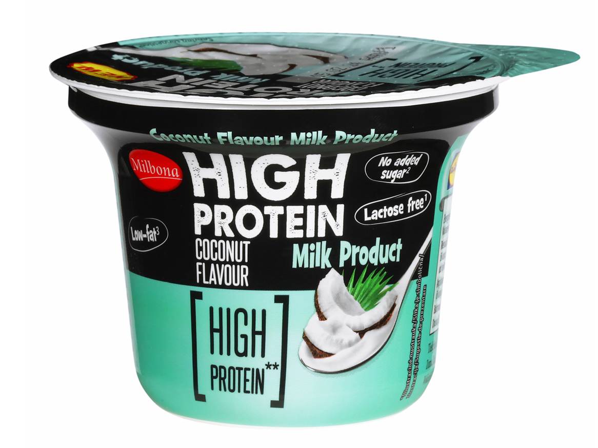 Proteinski sadni jogurt: kokos