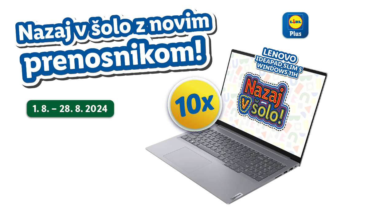 Lenovo Ideapad Slim 5: nazaj v šolo!