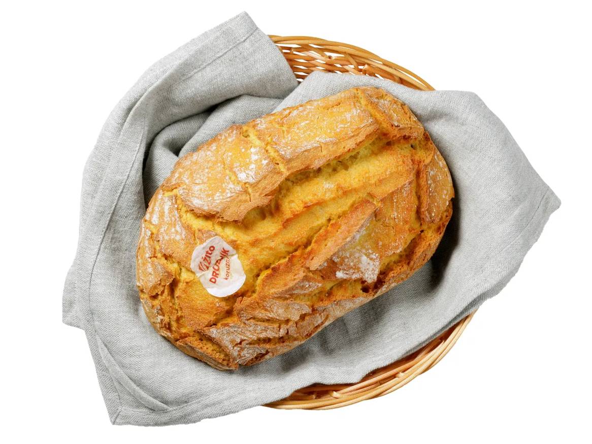 Koruzni kruh z drožmi
