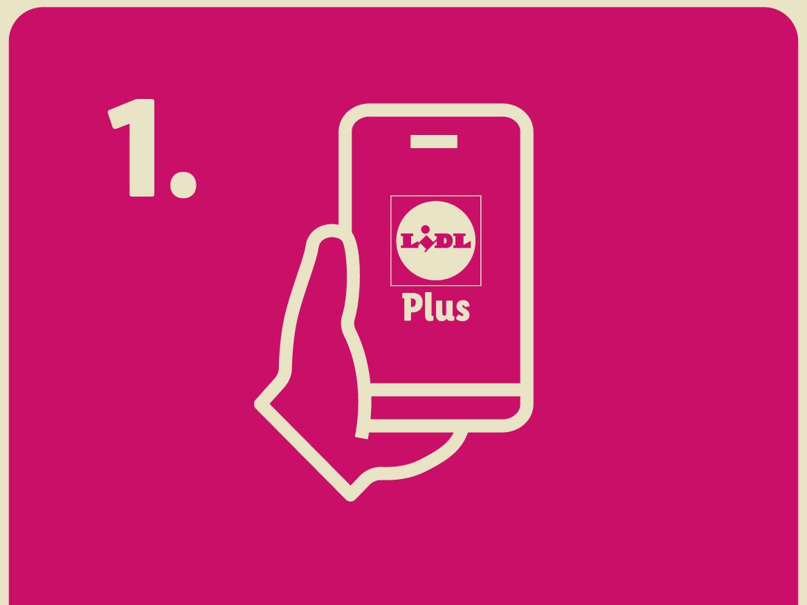 Številka 1: Roka drži pametni telefon z aplikacijo za ugodnosti.