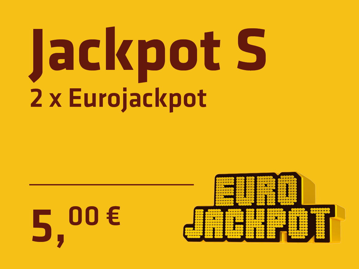 Jackpot S: 2x Eurojackpot, 5.000 €